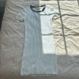Michael Kors White Sequin Dress
